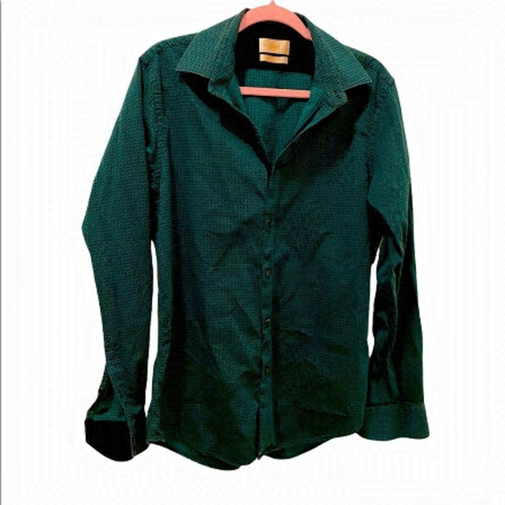 🌷 Oxley🌷 Premium Cotton Hunter Green Button Down Shirt